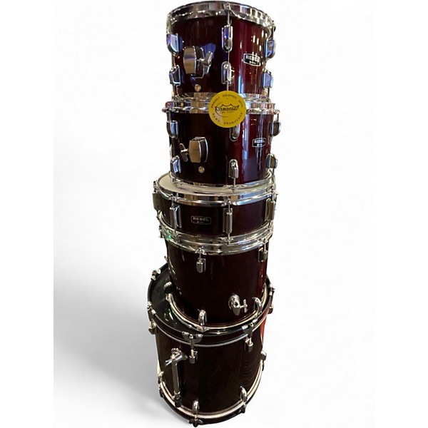Used Mapex 5 Piece Rebel Purple Drum Kit