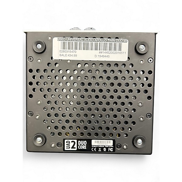 Used Universal Audio Apollo Twin Duo MKII Audio Interface