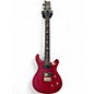 Used PRS SE Custom 24 Satin Red Solid Body Electric Guitar thumbnail