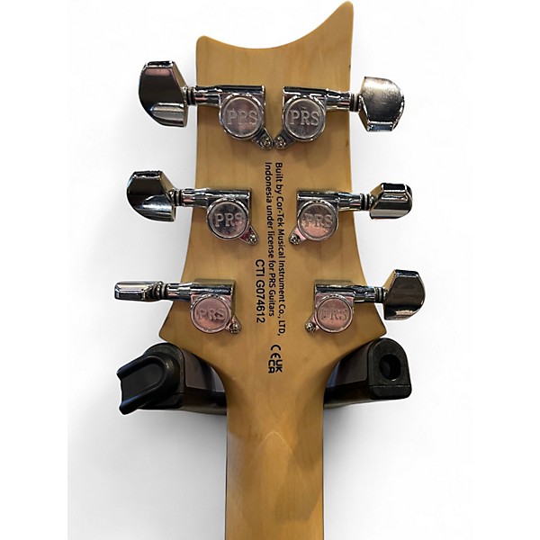 Used PRS SE Custom 24 Satin Red Solid Body Electric Guitar