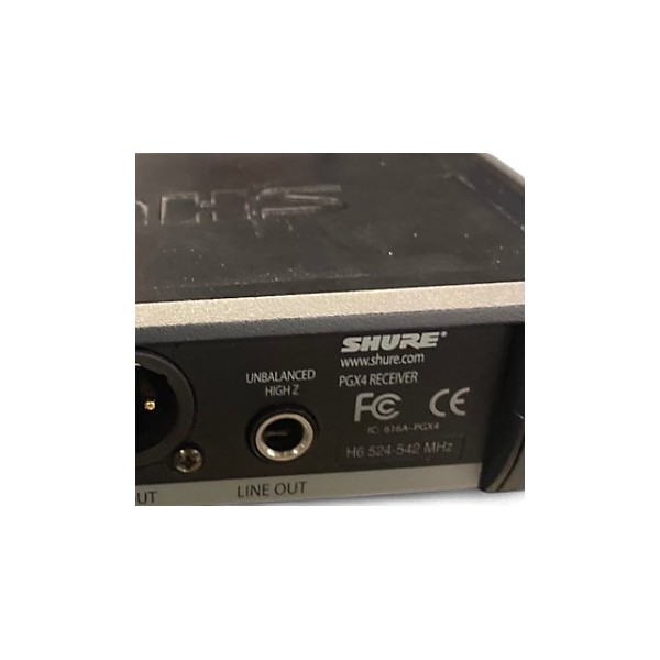 Used Shure PGX4/PGX1 Instrument Wireless System