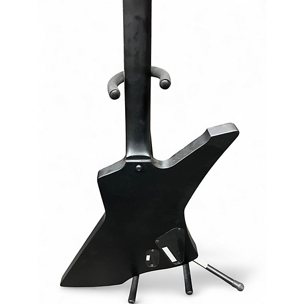 Used Esp Ltd James Hetfield Snakebyte Satin Black Solid Body Electric Guitar