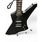 Used ESP James Hetfield Snakebyte Satin Black Solid Body Electric Guitar