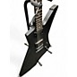 Used ESP James Hetfield Snakebyte Satin Black Solid Body Electric Guitar