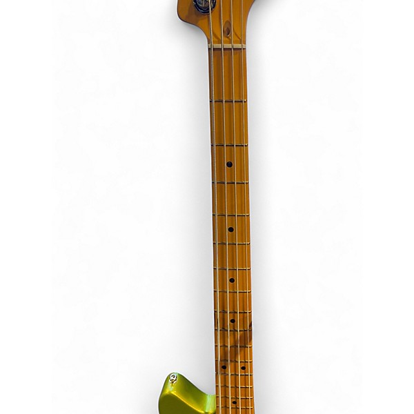 Used Fender AMERICAN ULTRA II METEORA solar flare Electric Bass Guitar