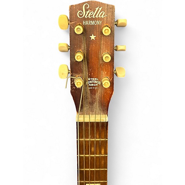 Used Stella SINGLE 0 PARLOR Natural Acoustic Guitar