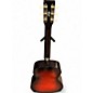 Used Sears And Roebuck F71 PARLOR RED BURST Acoustic Guitar