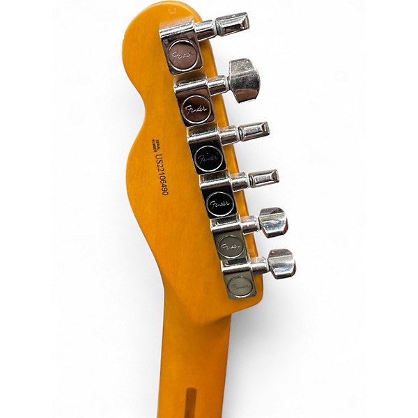 Used Fender American Professional II Telecaster Blue Burst Solid Body Electric Guitar