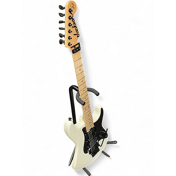 Used Jackson Adrian Smith Signature Snow White Solid Body Electric Guitar
