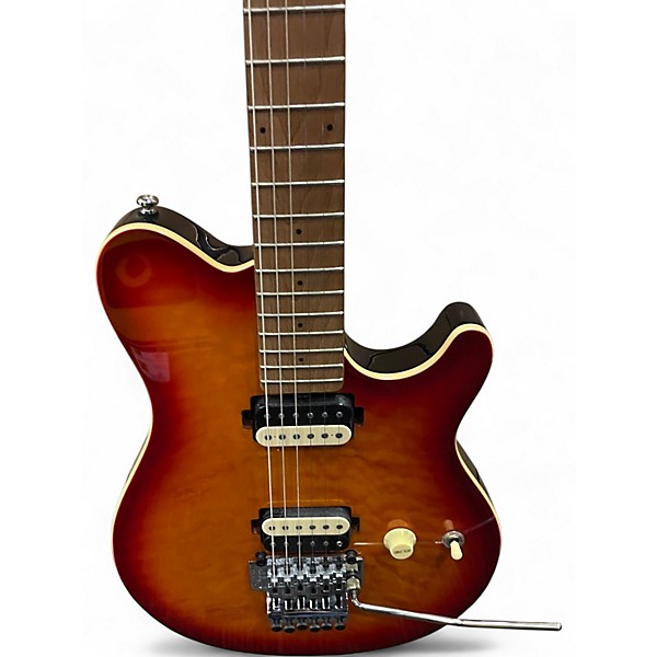 Used Sterling by Music Man Sub AX40 Cherry Sunburst Solid Body Electric Guitar