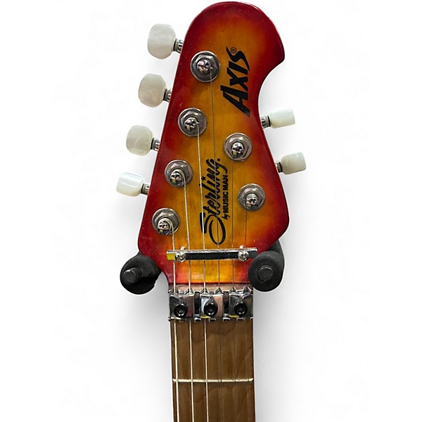 Used Sterling by Music Man Sub AX40 Cherry Sunburst Solid Body Electric Guitar