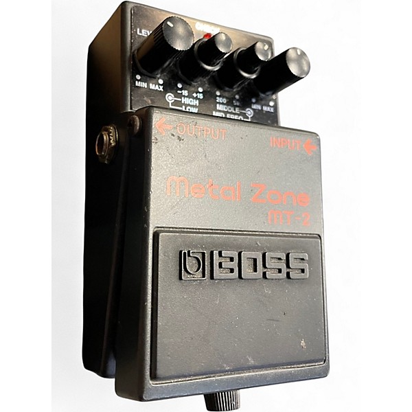 Used BOSS MT2 Metal Zone Distortion Effect Pedal