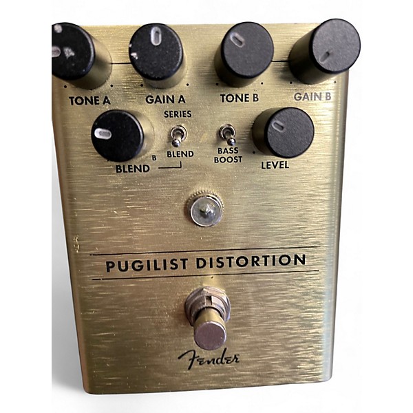 Used Fender pugilist distortion Effect Pedal