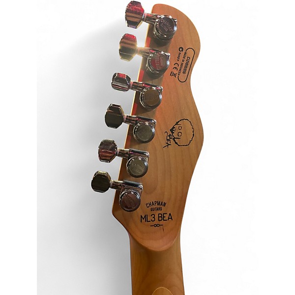 Used Chapman ML3 BEA Rabea Massaad Flat Black Solid Body Electric Guitar