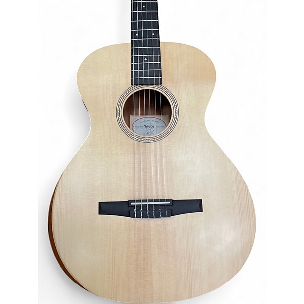Used 2022 Taylor Academy 12EN Natural Classical Acoustic Electric Guitar