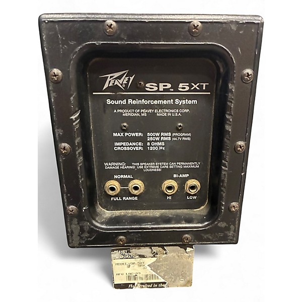 Used Peavey SP 5XT Unpowered Speaker