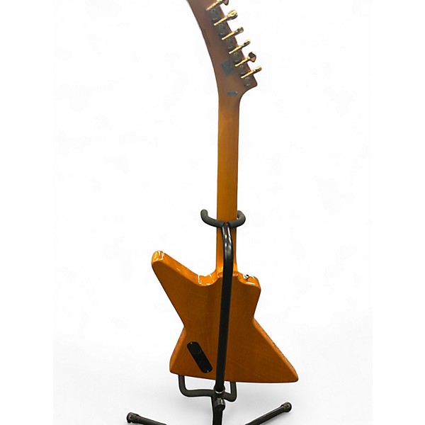 Used Epiphone Korina Explorer Natural Electric Bass Guitar