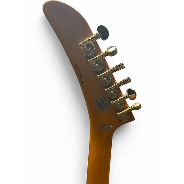 Used Epiphone Korina Explorer Natural Electric Bass Guitar