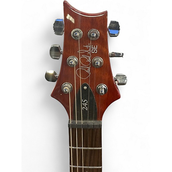 Used PRS 245 SE Cherry Sunburst Solid Body Electric Guitar