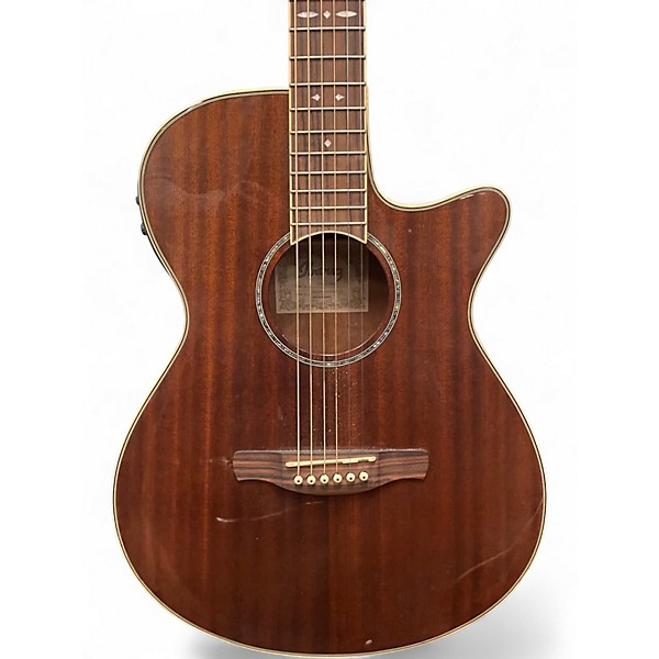 Used Ibanez AEG12IINMH Mahogany Acoustic Guitar