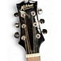 Used Mitchell MX-430QAB/MBK Black Acoustic Electric Guitar