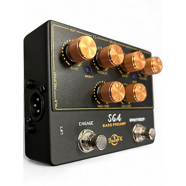 Used Fanmuzk BASS FX SGA Bass Effect Pedal