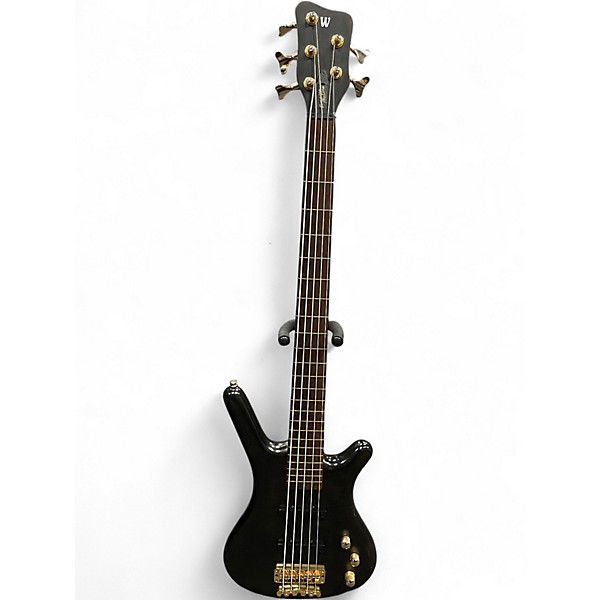 Used 2001 Warwick Corvette Proline Nirvana Black Electric Bass Guitar
