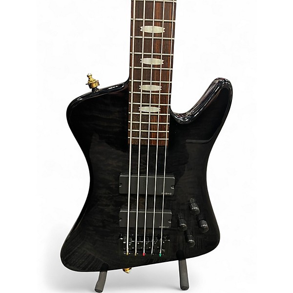 Used Spector REX5 PRO REX BROWN SIGNATURE BLACK STAIN GLOSS Electric Bass Guitar