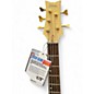 Used Schecter Guitar Research Stiletto Custom 5 String Natural Electric Bass Guitar