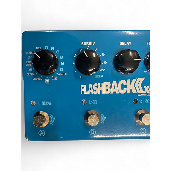 Used TC Electronic Flashback X4 Delay And Looper Effect Pedal
