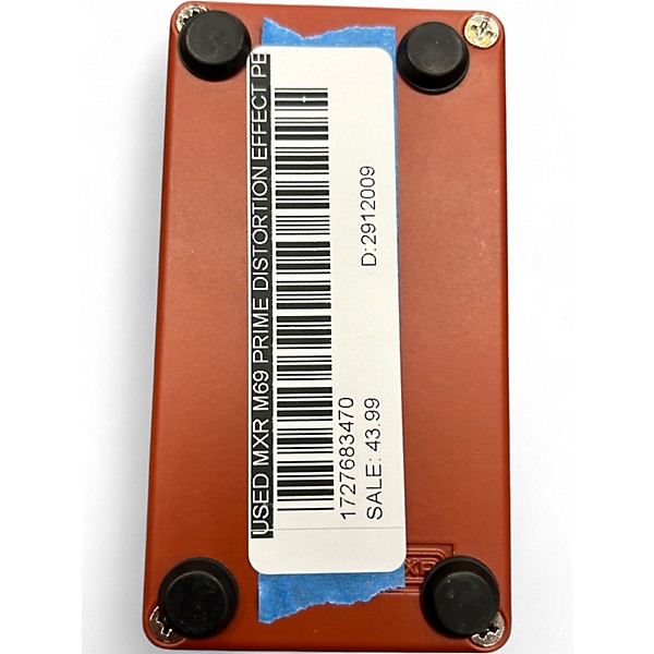 Used MXR M69 Prime Distortion Effect Pedal