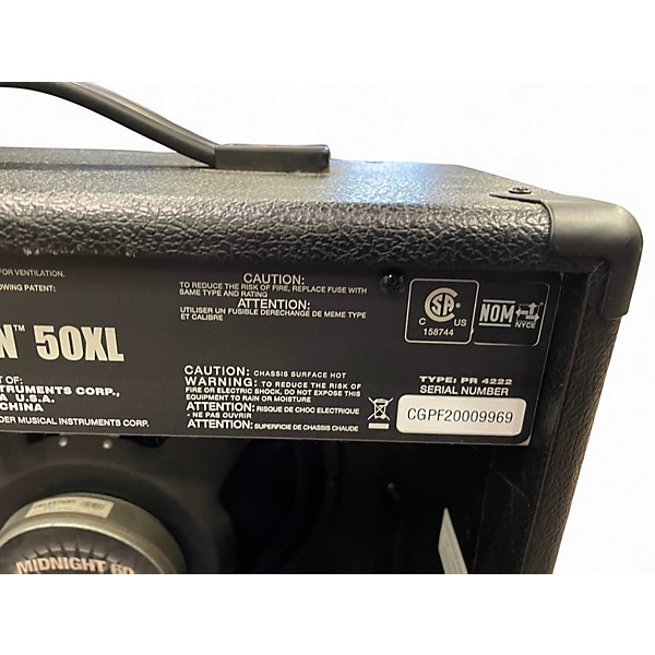 Used 2014 Fender Champion 50XL Guitar Combo Amp