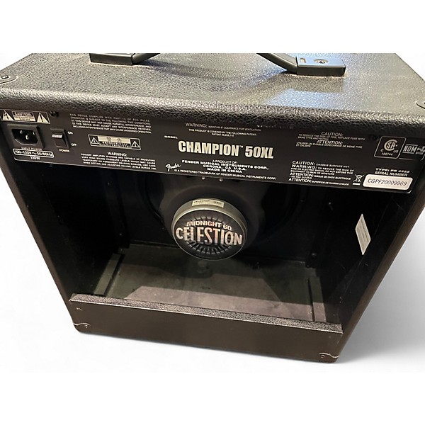 Used 2014 Fender Champion 50XL Guitar Combo Amp