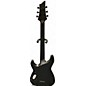 Used Schecter Guitar Research C1 Platinum Trans Black Solid Body Electric Guitar