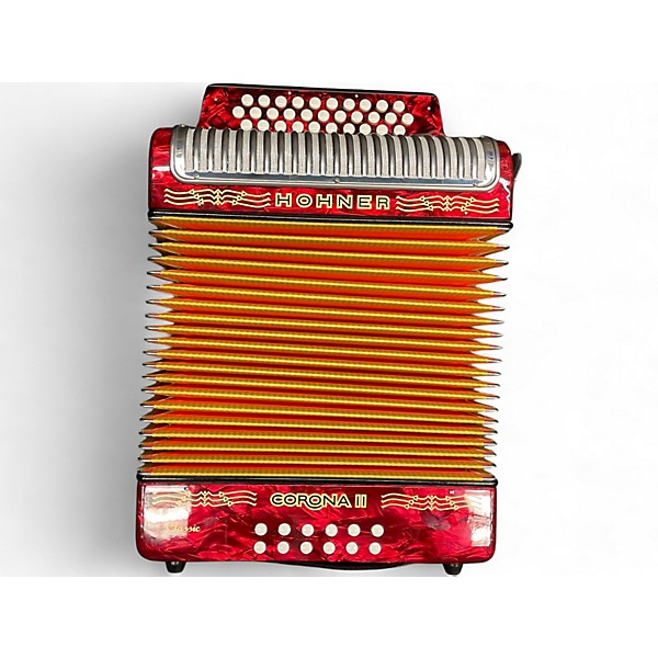 Used Hohner 3500 Corona II CLASSIC FBBEB Accordion