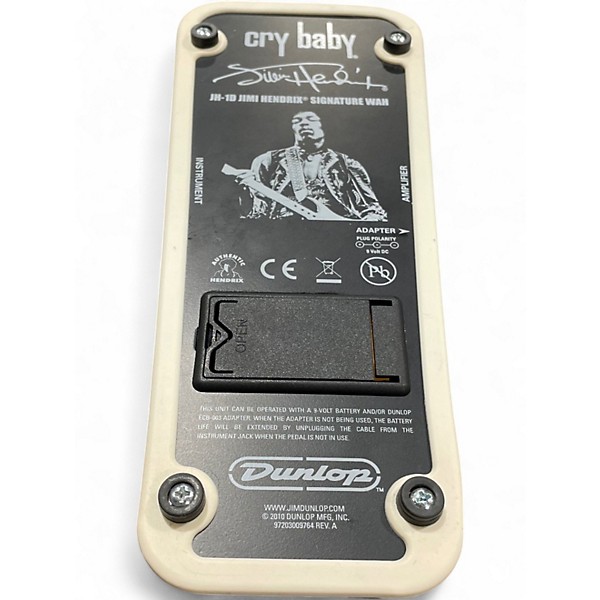 Used Dunlop JH1D Jimi Hendrix Signature Wah Effect Pedal