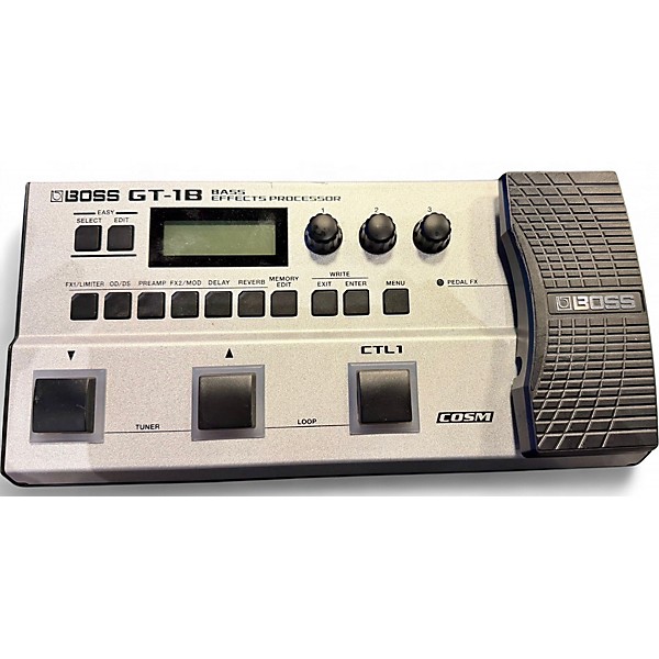 Used BOSS GT1B Bass Effect Pedal