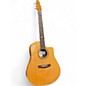 Used Seagull Artist Flame Maple Natural Acoustic Electric Guitar thumbnail