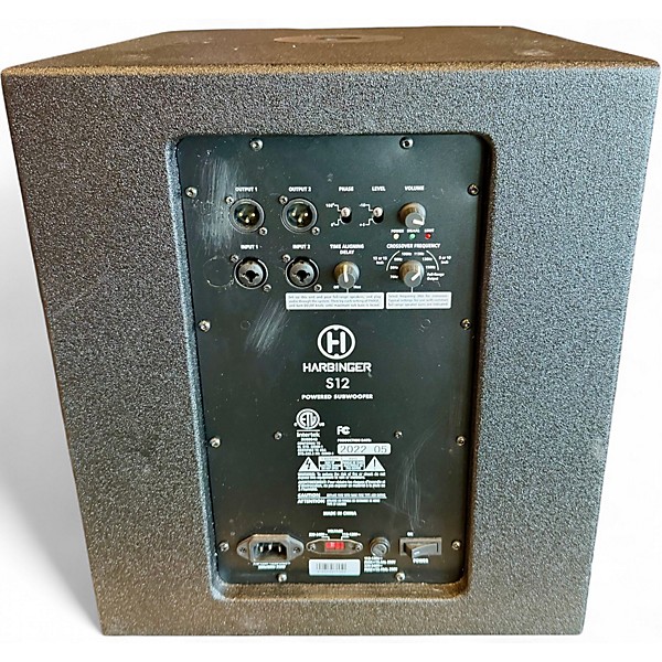 Used Harbinger S12 Powered Speaker