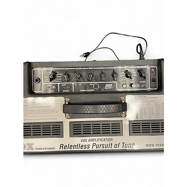 Used VOX VT50 Valvetronix 1x12 50W Guitar Combo Amp