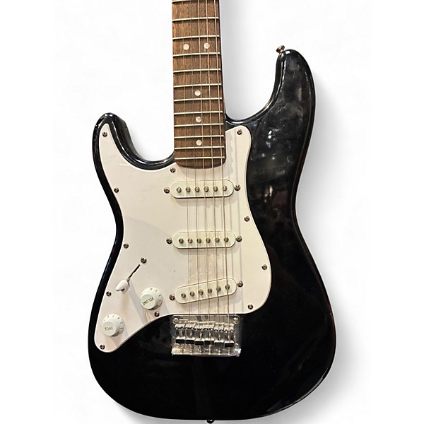 Used Squier Mini Affinity Stratocaster Left Handed Black Electric Guitar