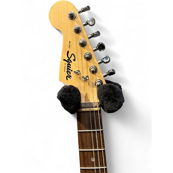 Used Squier Mini Affinity Stratocaster Left Handed Black Electric Guitar