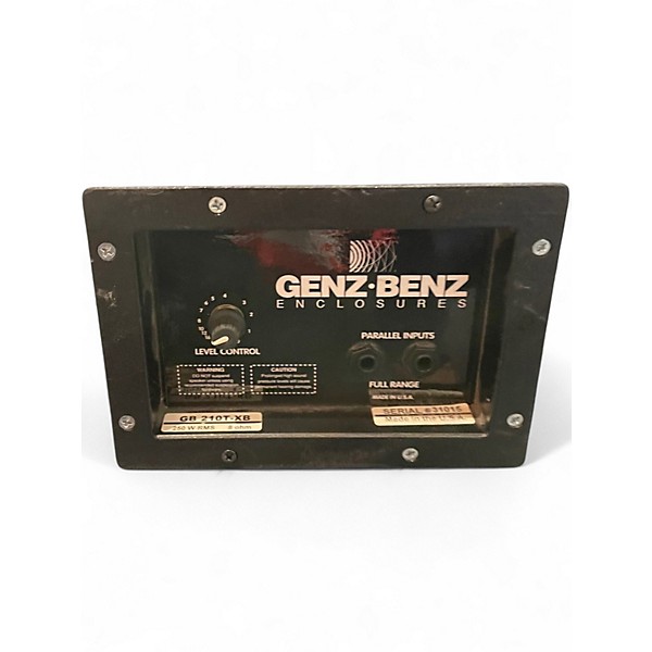 Used Genz Benz GB210T-XB Bass Cabinet