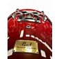 Used Pearl 4 Piece SESSION CUSTOM CRANBERRY FADE Drum Kit