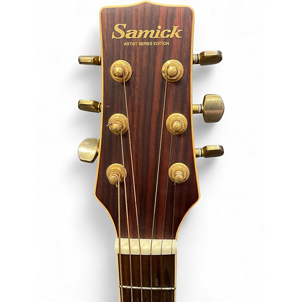 Used Samick SW70SH Natural Acoustic Guitar