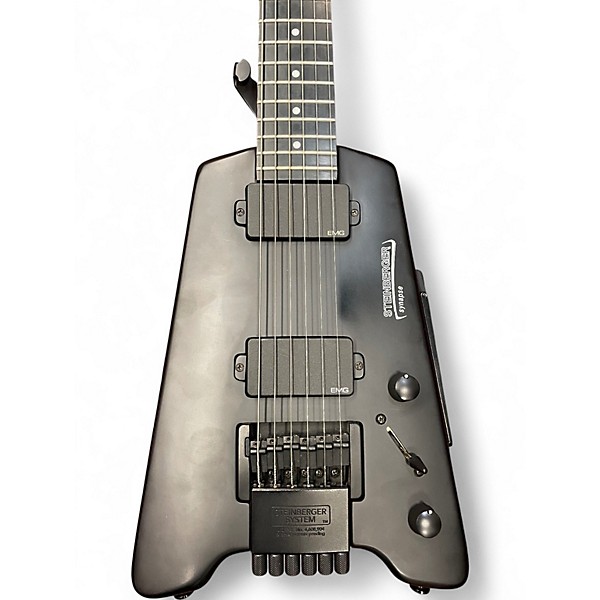 Used Steinberger Synapse Black Solid Body Electric Guitar