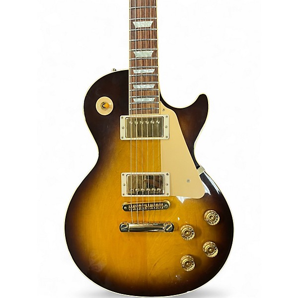 Vintage 1996 Gibson Les Paul Custom Tobacco Sunburst Solid Body Electric Guitar
