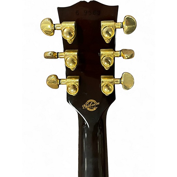 Vintage 1996 Gibson Les Paul Custom Tobacco Sunburst Solid Body Electric Guitar