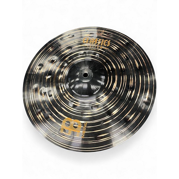 Used MEINL 14in CLASSICS CUSTOM DARK HI HAT PAIR Cymbal