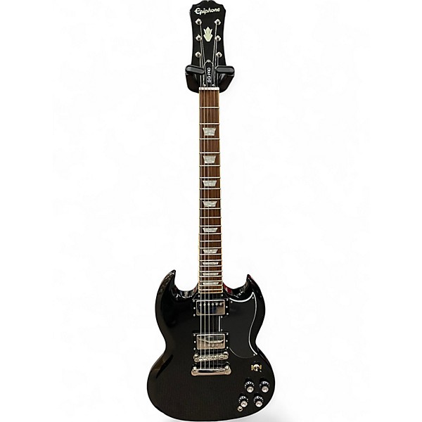 Used Epiphone SG Pro Black Solid Body Electric Guitar